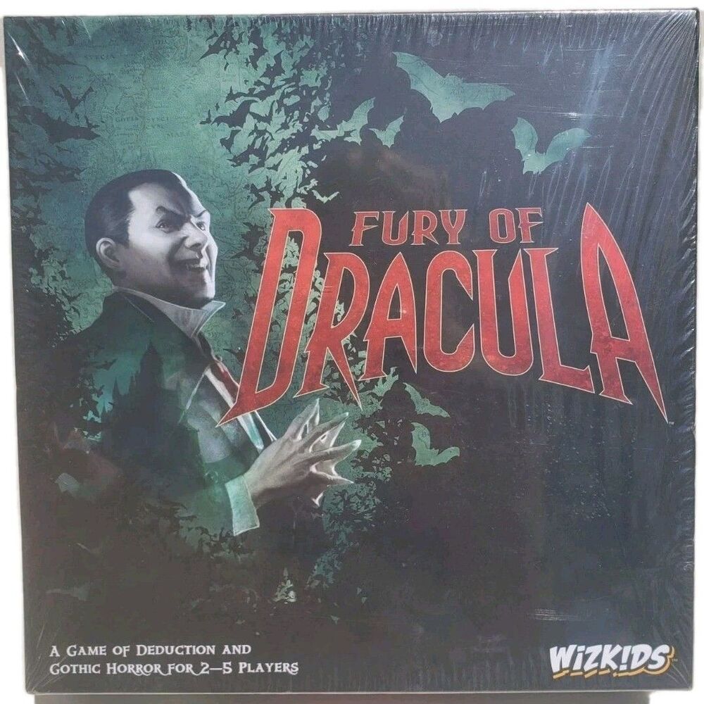 Fury of Dracula 3rd Edition Board Game - Fantasy Flight Games - New in Shrink